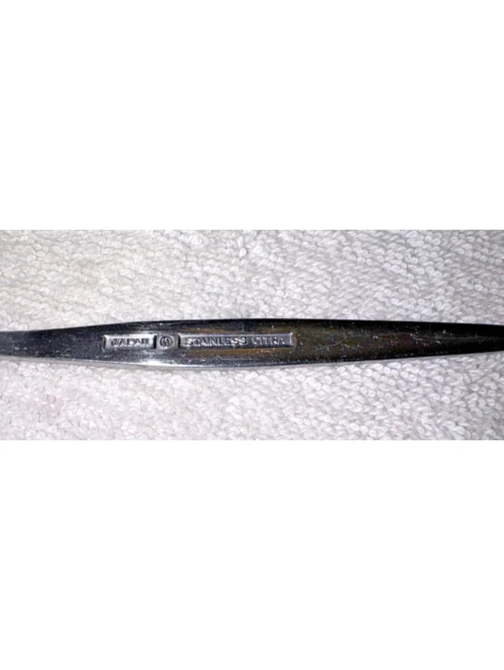 F340~ 2 Marcrest CITRA Stainless Grapefruit Spoons JAPAN